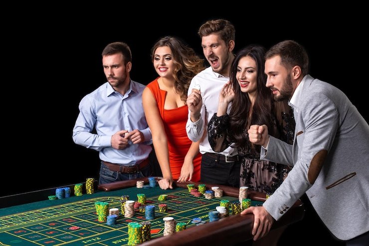 pokerboya slot Gaple lobby showing table filters by player count, stake level, and game variant